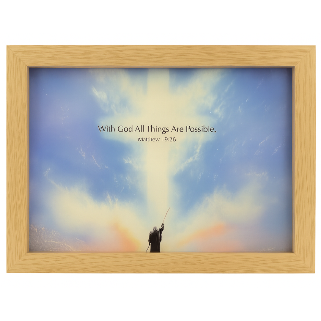 Bible Verse Picture Lamp