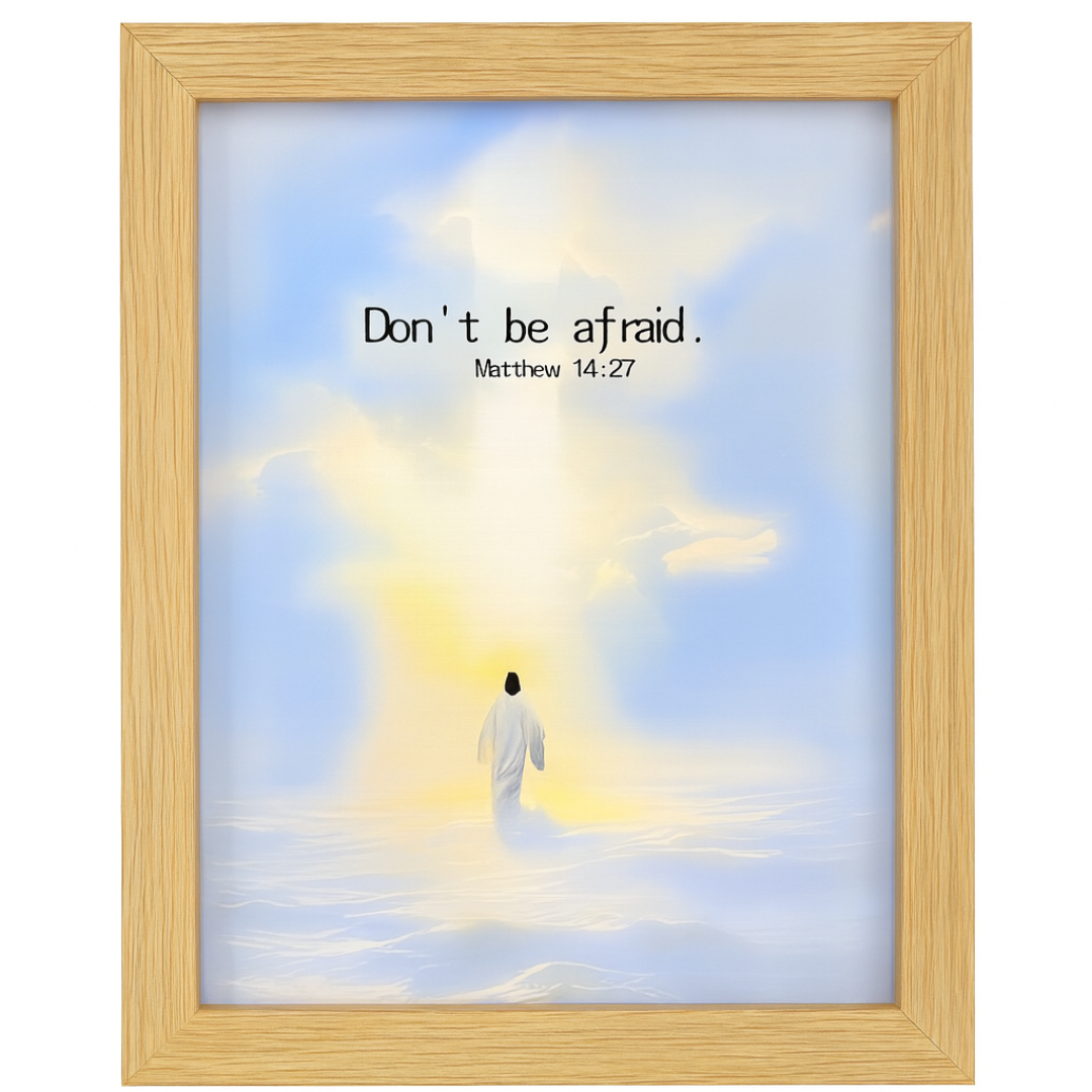 Bible Verse Picture Lamp