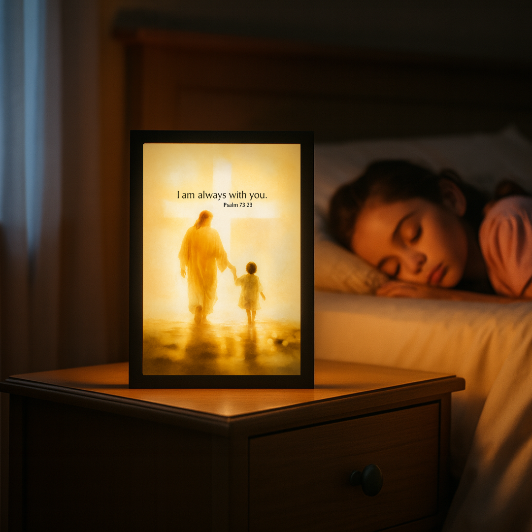 Bible Verse Picture Lamp