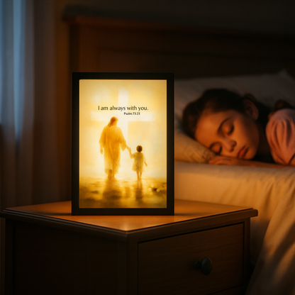 Bible Verse Picture Lamp