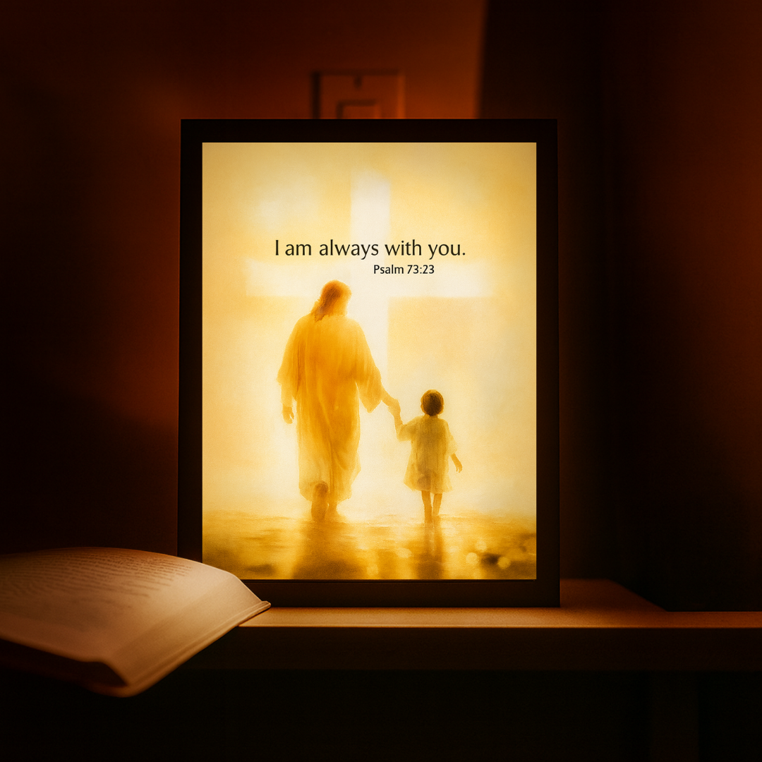Bible Verse Picture Lamp