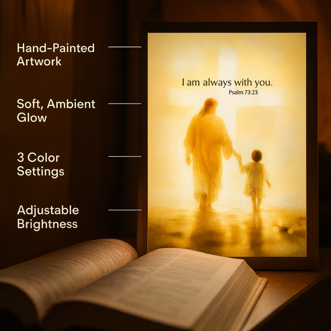 Bible Verse Picture Lamp