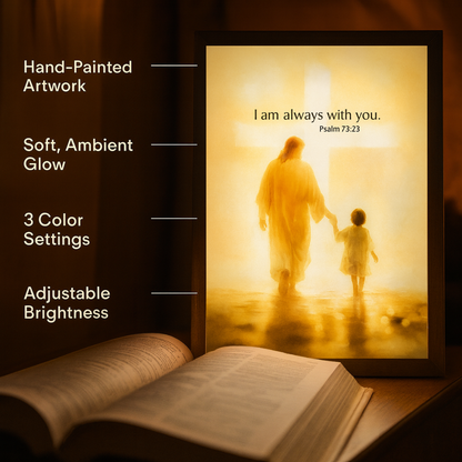 Bible Verse Picture Lamp